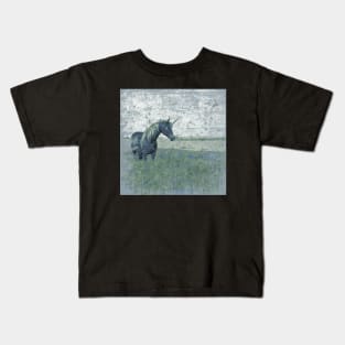 Unicorn Field 3 Kids T-Shirt